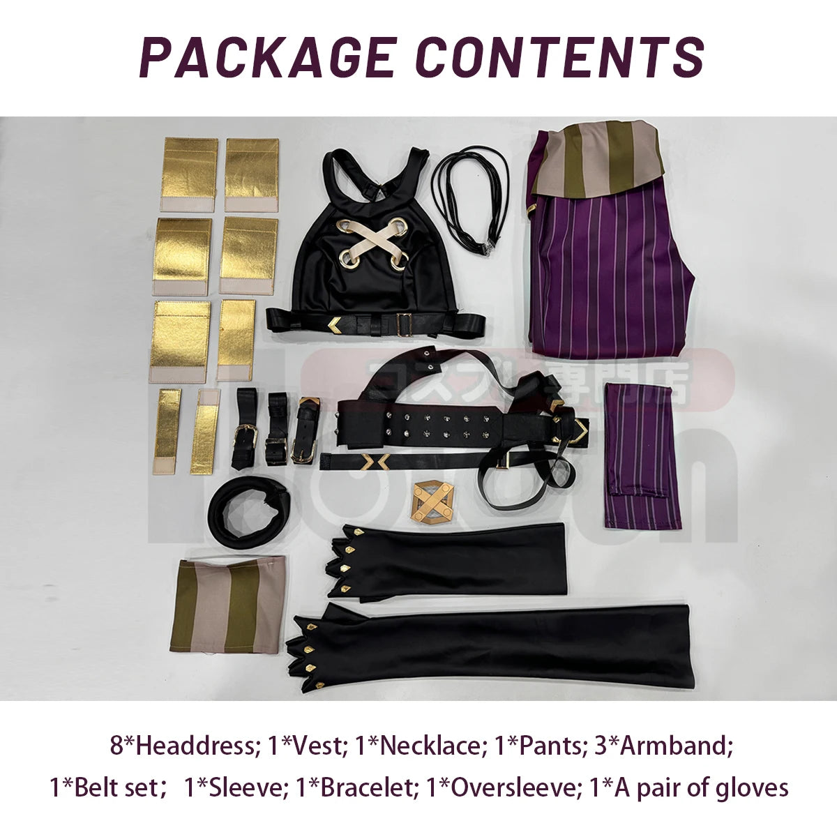 Cosplay Jinx – League of Legends (LOL) – Costume Complet avec Accessoires