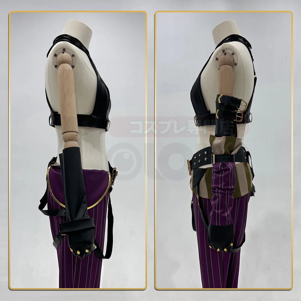 Cosplay Jinx – League of Legends (LOL) – Costume Complet avec Accessoires