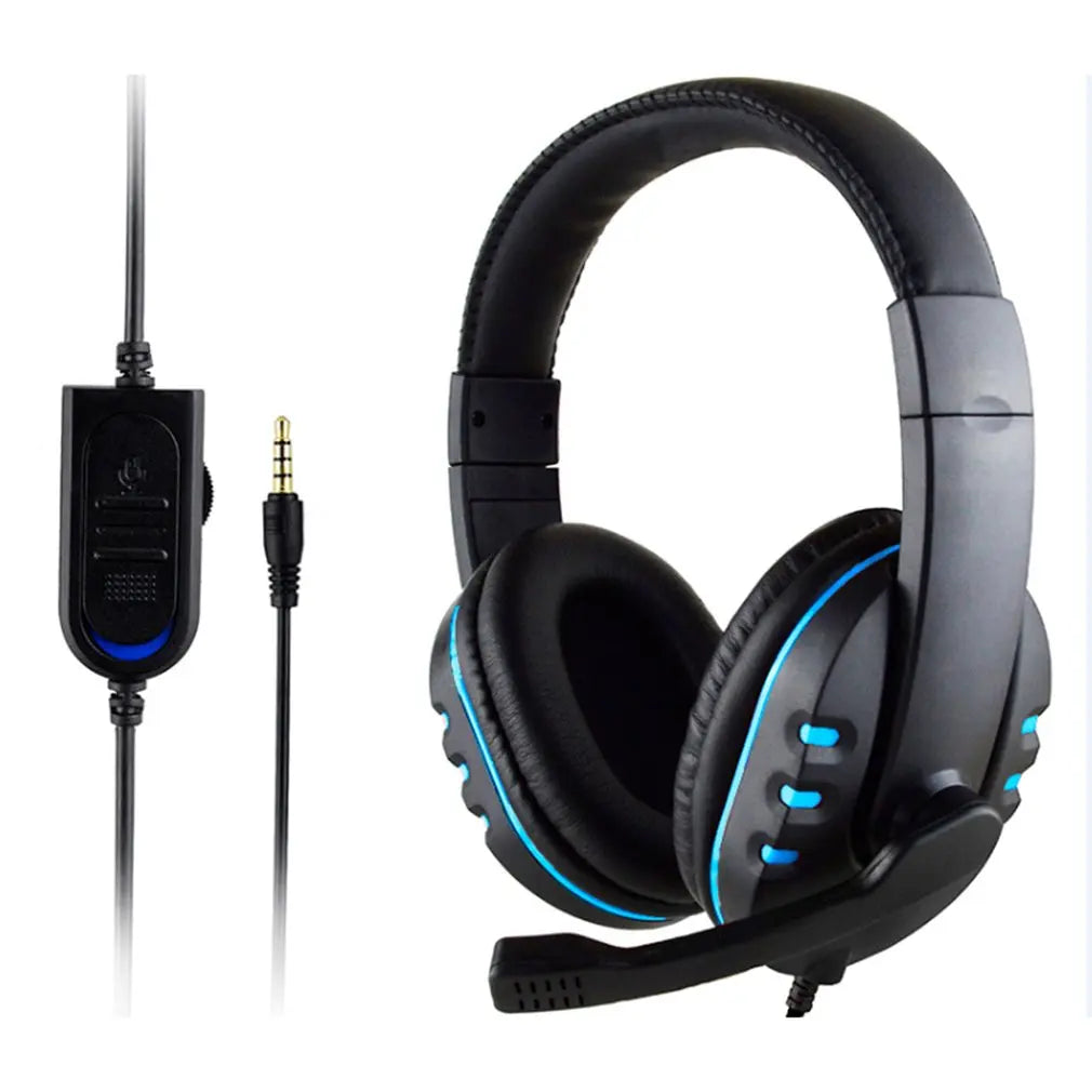 Casque Gaming Filaire 3,5 mm – Microphone, Réduction de Bruit, Contrôle du Volume – Compatible PS4, PC, Xbox, Switch