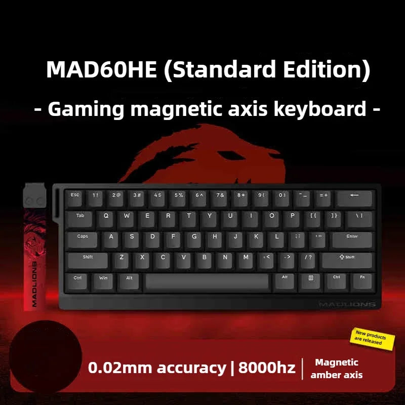 MAD68 Pro 60HE – Clavier Gaming Magnétique, Hot-Swap, Rapid Trigger, RGB, 60 % Compact