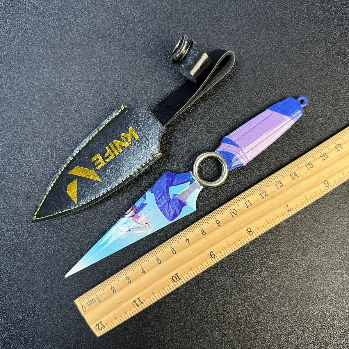 Karambit Rotatif – Réplique Valorant Champions 2021 | Métal | Cosplay & Décoration