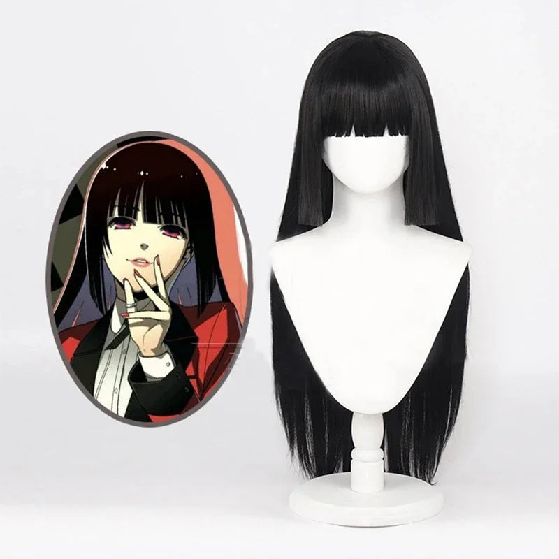 Cosplay Kakegurui - Jabami Yumeko | Uniforme Scolaire + Perruque