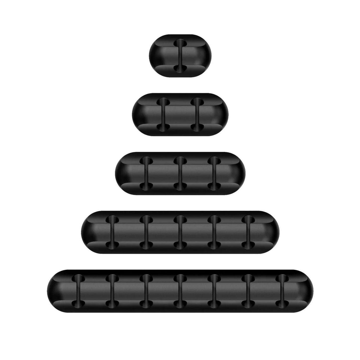 Organisateur de câbles USB en Silicone – Clips de Gestion pour Bureau et Maison