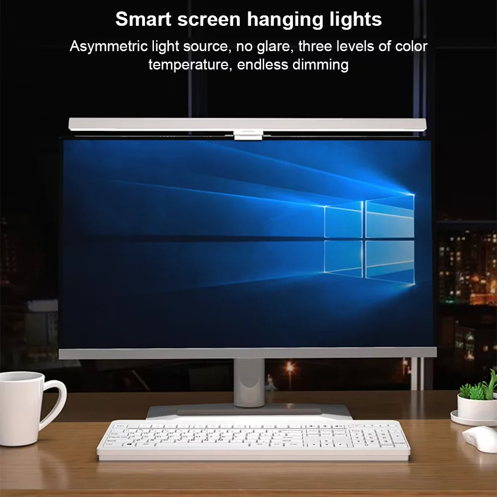 Lampe de Bureau LED Suspendue pour Moniteur – 50 cm