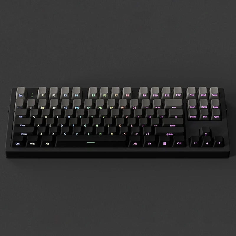 Set de Keycaps PBT Rétroéclairés – Double Injection, RGB, 135 Touches