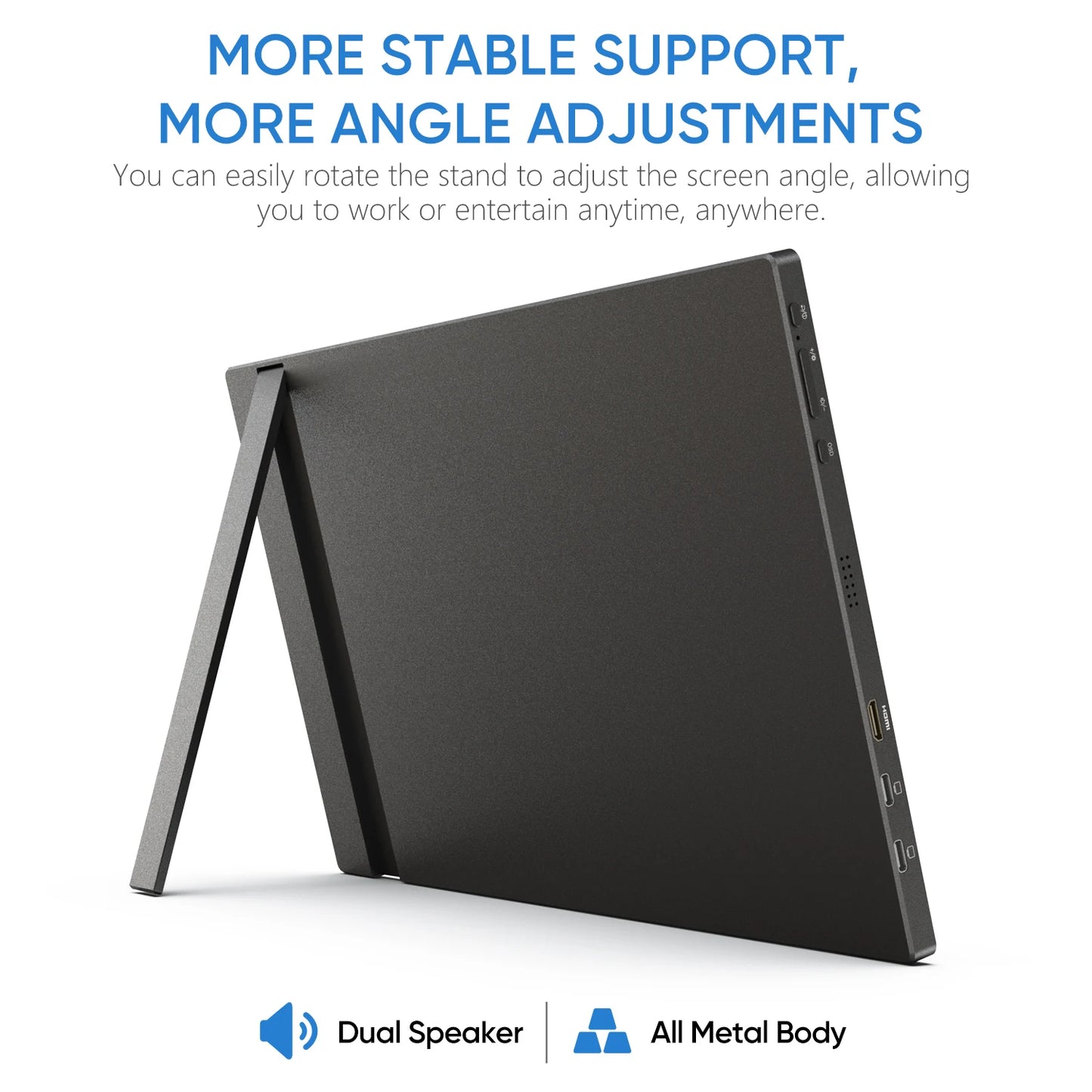 ARZOPA Moniteur Portable 16.1" 144Hz FHD IPS – Gaming et Productivité