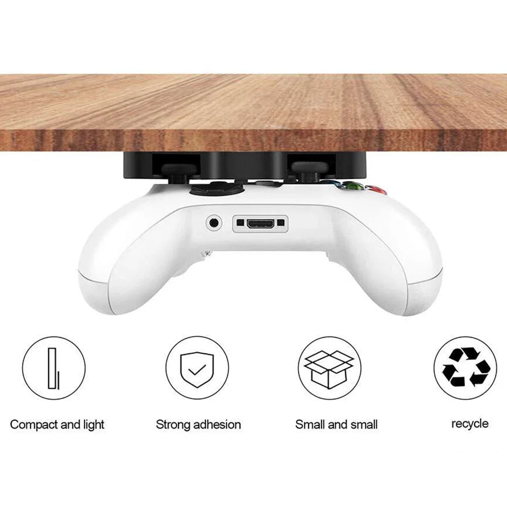 Support de Crochet pour Manette de Jeu – Rangement sous Bureau pour Xbox Series S/X, Xbox One, Xbox 360
