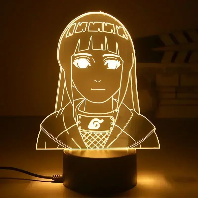 Veilleuse LED 3D Naruto – Lampe d’Ambiance Manga
