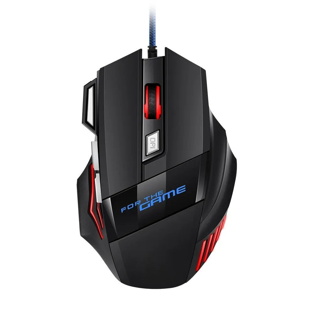 Souris Gamer Filaire RGB – 7D Ergonomique | USB Hyperspeed | PC & Laptop