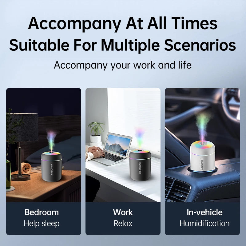 Mini humidificateur d'air électrique USB 180ML