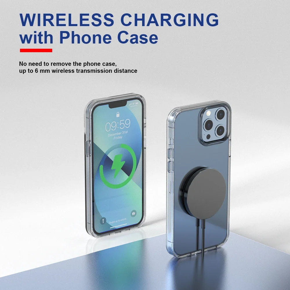 Chargeur Magnétique Sans Fil – Compatible MagSafe
