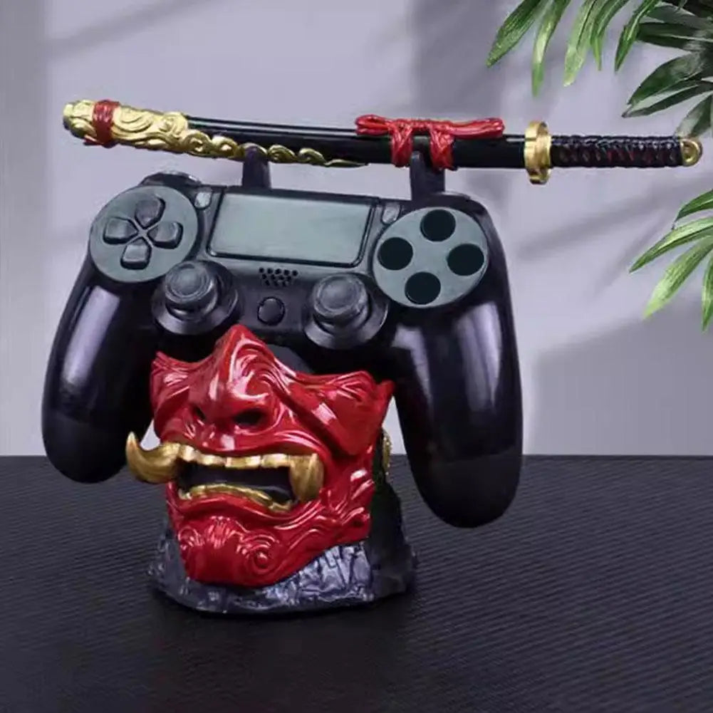Support de Manette War Ghost avec Katana – Design Japonais Unique pour PS5, Switch & Xbox