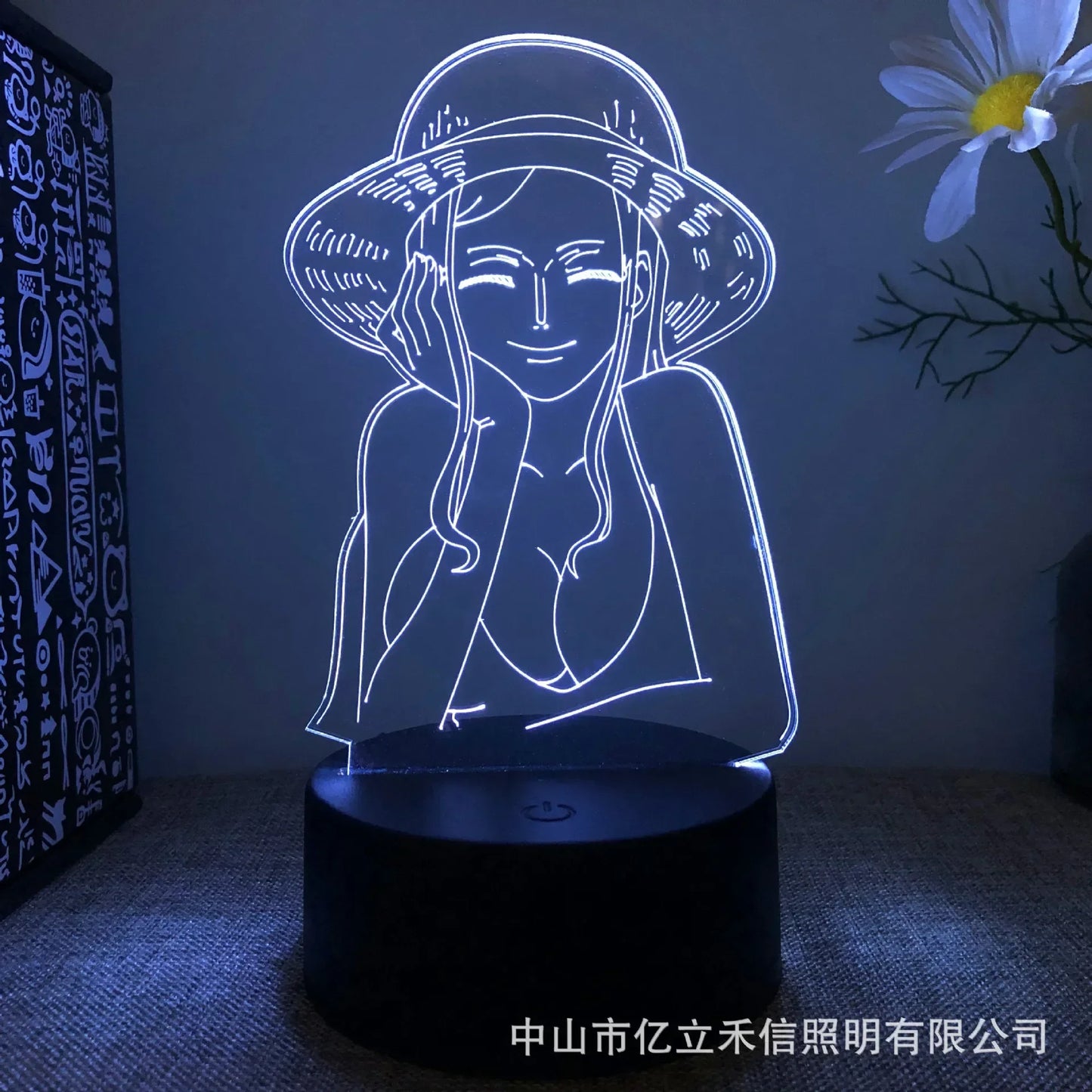 Veilleuse LED 3D One Piece – Luffy, Zoro, Nami & plus | Cadeau Anime
