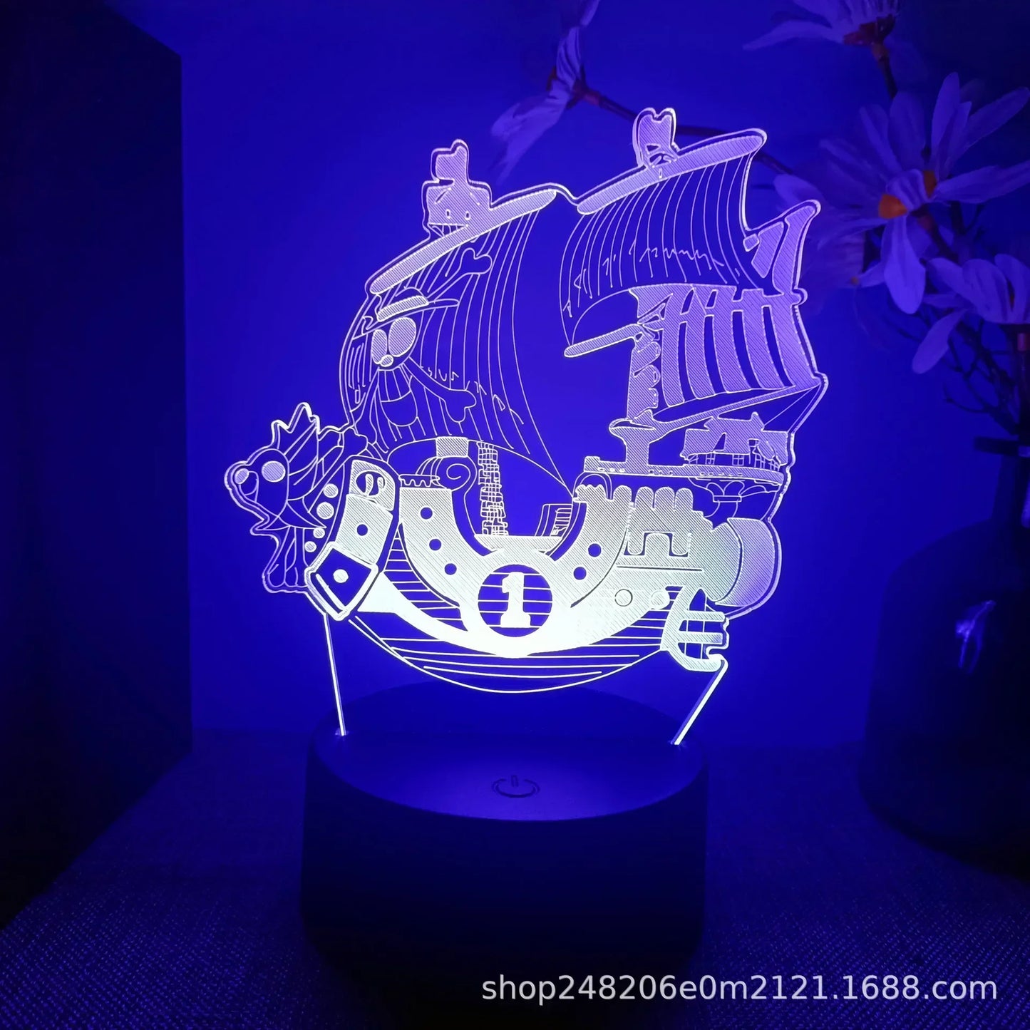 Veilleuse LED 3D One Piece – Luffy, Zoro, Nami & plus | Cadeau Anime