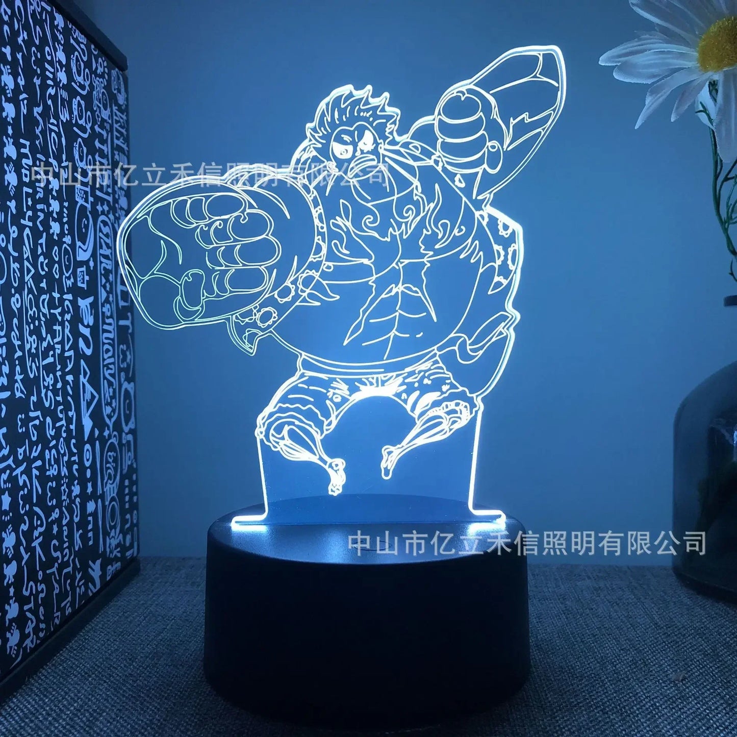 Veilleuse LED 3D One Piece – Luffy, Zoro, Nami & plus | Cadeau Anime