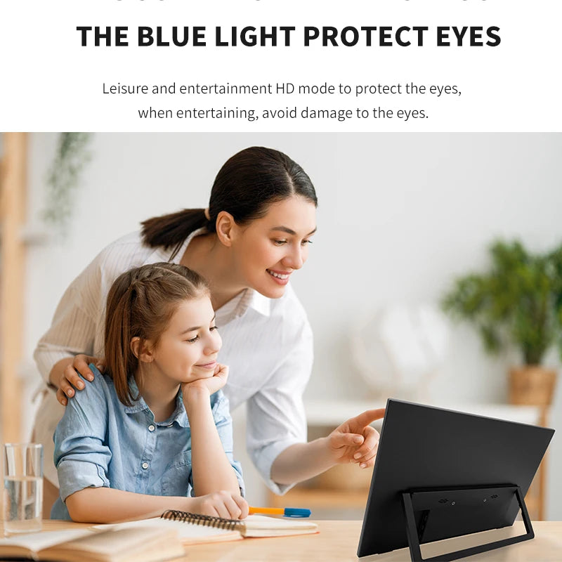 Moniteur Portable Tactile 14.1" | 1200P, 100% sRGB, 60Hz – Idéal Gaming & Bureau