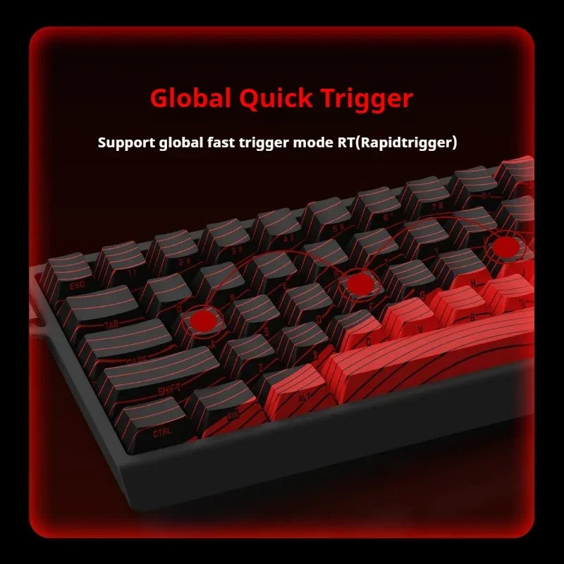 MAD68 Pro 60HE – Clavier Gaming Magnétique, Hot-Swap, Rapid Trigger, RGB, 60 % Compact