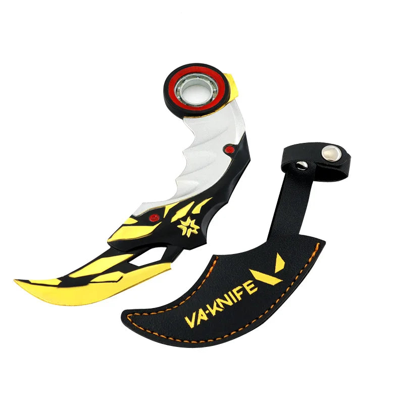 Karambit Rotatif – Réplique Valorant Champions 2021 | Métal | Cosplay & Décoration