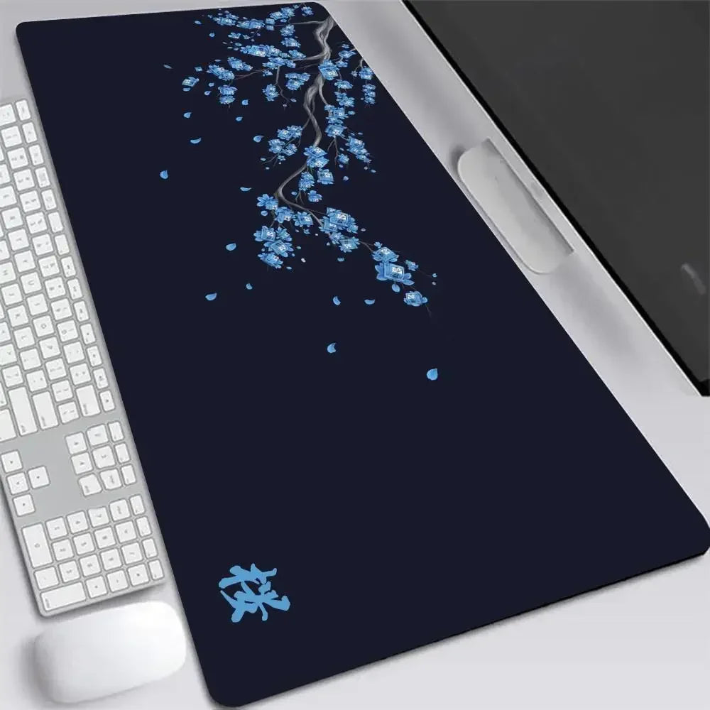 Tapis de souris XXL Japon Sakura – Gaming & Bureau | Motif cerisier | Antidérapant | Plusieurs tailles