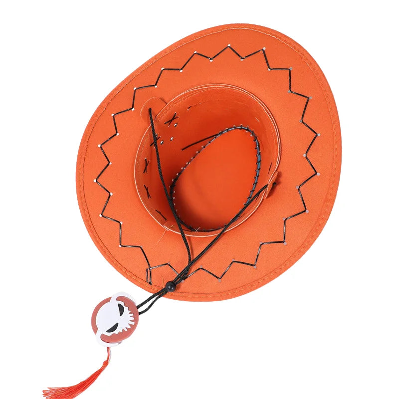 Chapeau Cowboy Ace – Cosplay One Piece | Unisexe | Accessoire Anime Halloween & Carnaval