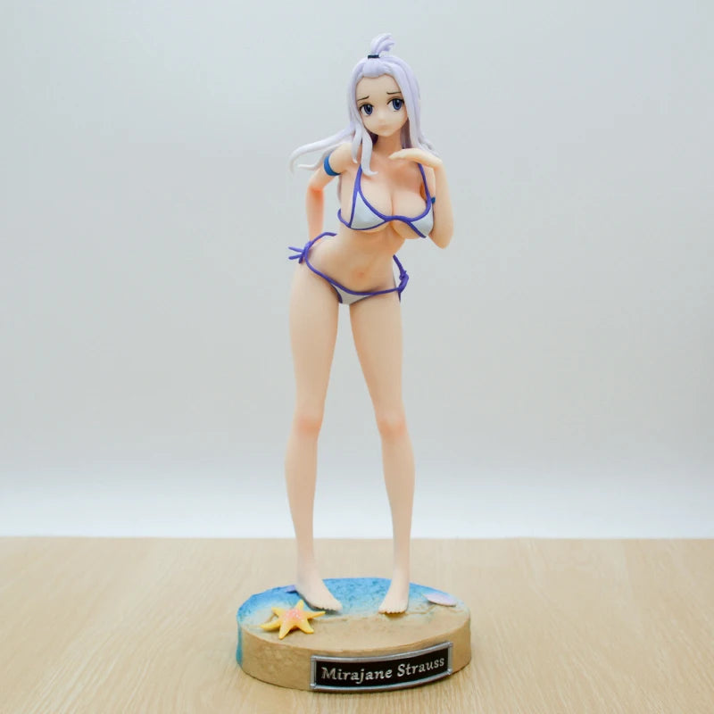 Figurine Fairy Tail – Lucy Heartfilia / Erza Scarlett / Mirajane Strauss (17 cm)
