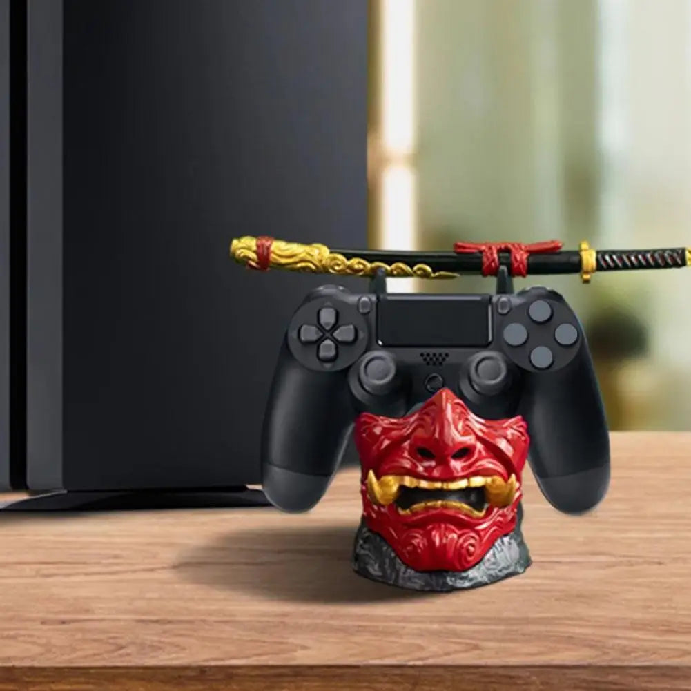 Support de Manette War Ghost avec Katana – Design Japonais Unique pour PS5, Switch & Xbox