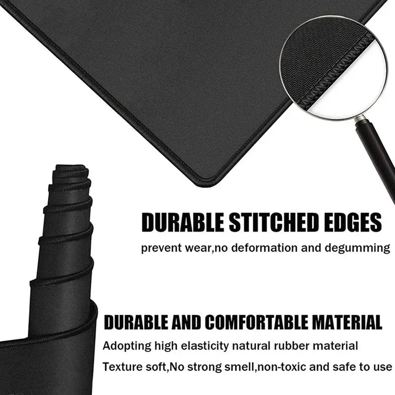 Tapis de souris XXL Minimaliste – Gaming & Bureau | Design épuré | Antidérapant