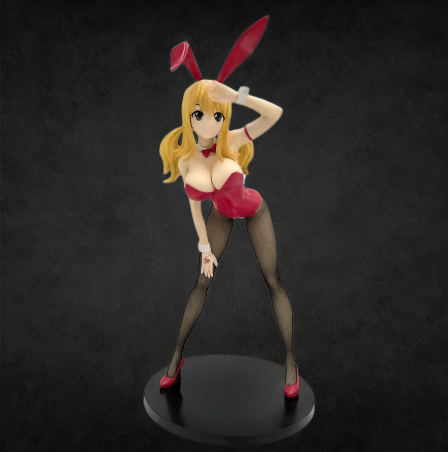 Figurine Fairy Tail – Lucy Heartfilia / Erza Scarlett / Mirajane Strauss (17 cm)