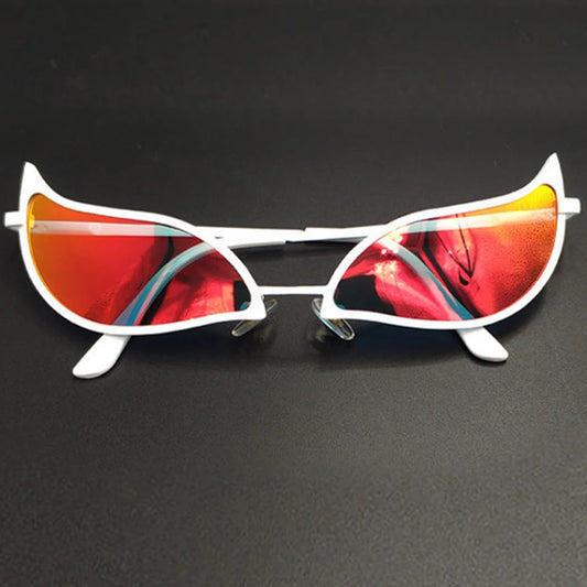 Donquixote PVC Lunettes de Soleil – Doflamingo Cosplay | Œil de Chat Unisexe | Accessoire Anime & Fête