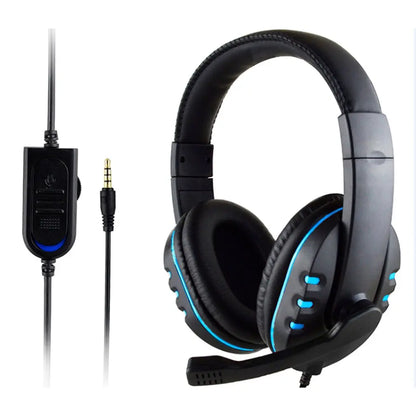 Casque Gaming Filaire 3,5 mm – Microphone, Réduction de Bruit, Contrôle du Volume – Compatible PS4, PC, Xbox, Switch