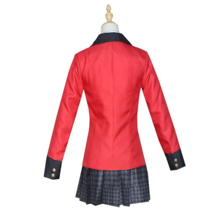 Cosplay Kakegurui - Jabami Yumeko | Uniforme Scolaire + Perruque