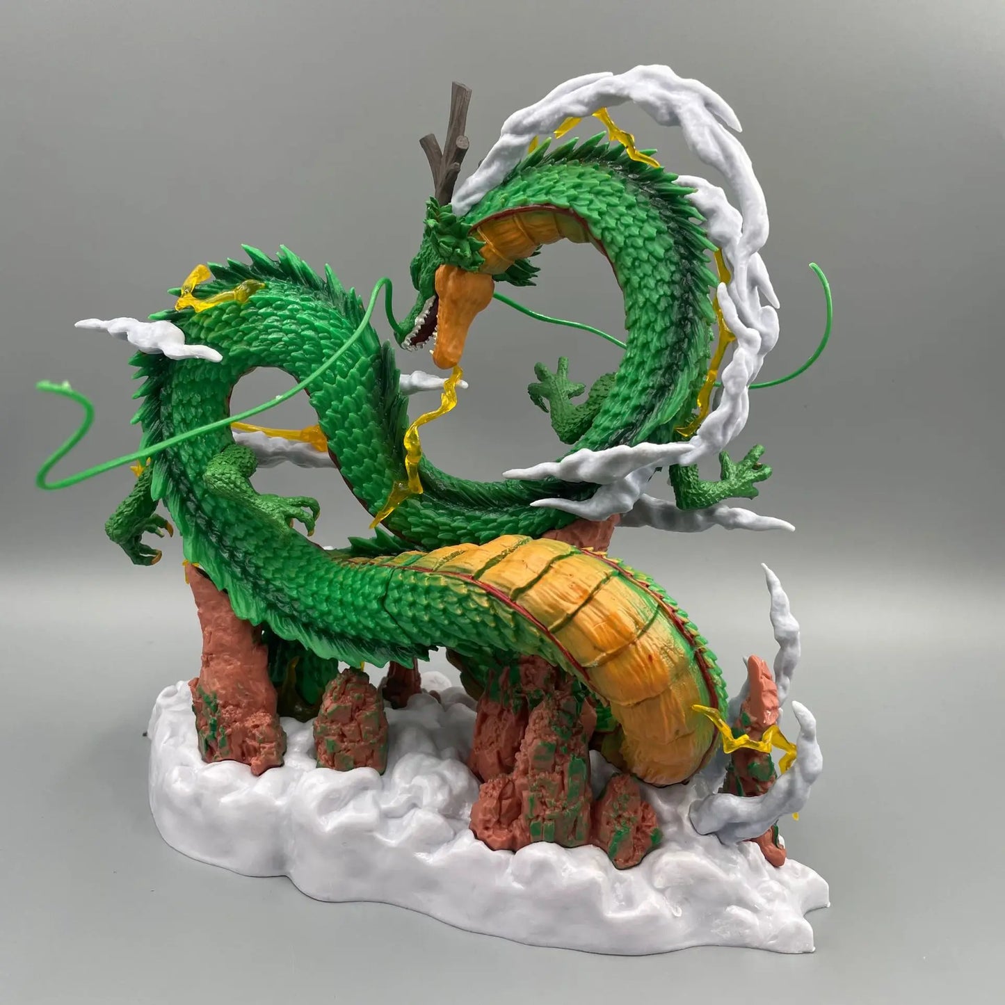 Figurine Dragon Ball – Shenron & Goku | Statue de Collection 24 cm | PVC Haute Qualité