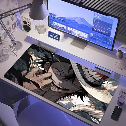 Tapis de souris XXL One Piece – Sunny & Mugiwara | Gaming & Bureau | Antidérapant | Design Anime