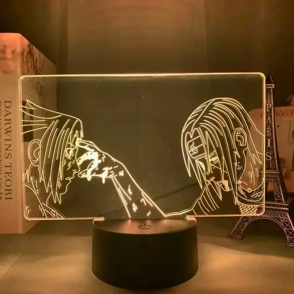 Veilleuse LED 3D Naruto – Lampe d’Ambiance Manga