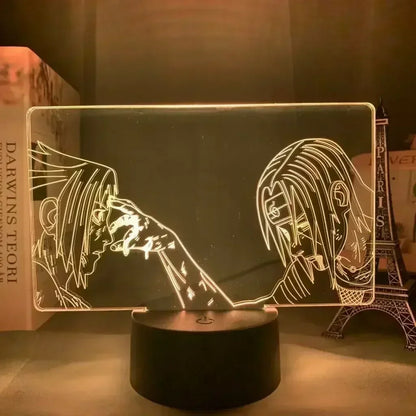 Veilleuse LED 3D Naruto – Lampe d’Ambiance Manga