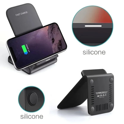 Support de Chargeur Sans Fil 100W – Ultra Rapide & Design Élégant