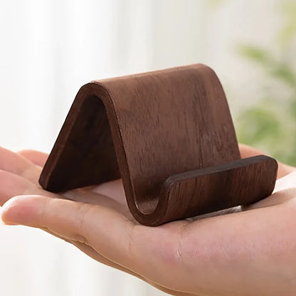 Support de Téléphone Multifonctionnel en Bois Massif – Élégance & Praticité