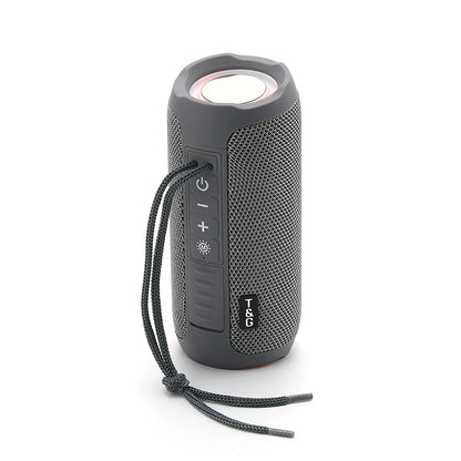 Enceinte Bluetooth Portable TG227 – Étanche IPX5, LED, Radio FM, Bass Boost, 1200 mAh