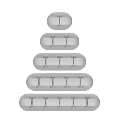 Organisateur de câbles USB en Silicone – Clips de Gestion pour Bureau et Maison