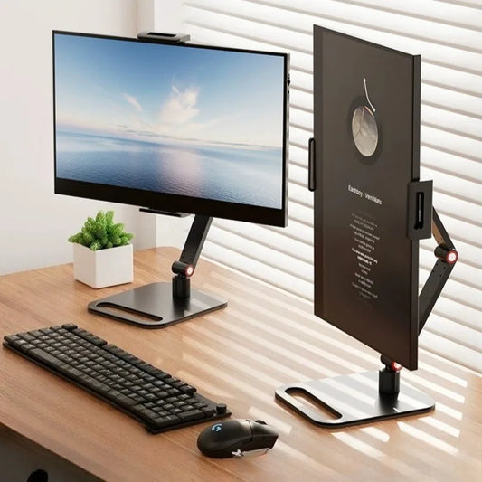 Support de Moniteur Universel Réglable – Ergonomie & Gain de Place