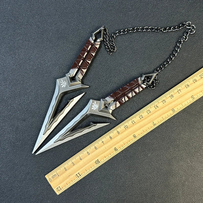 Karambit Rotatif – Réplique Valorant Champions 2021 | Métal | Cosplay & Décoration
