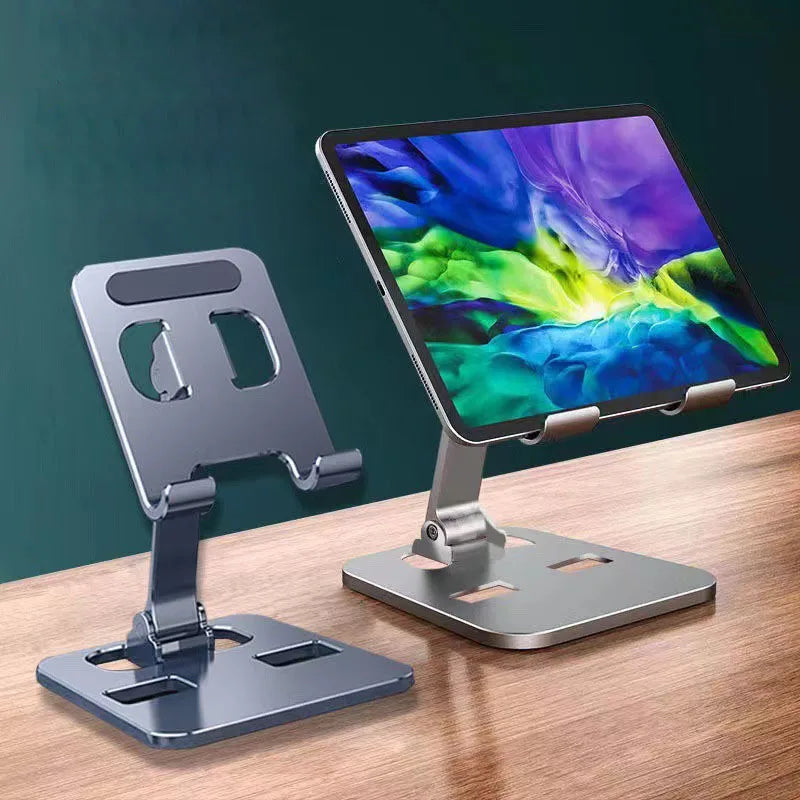 Support de Téléphone Pliable en Aluminium – Élégant & Robuste