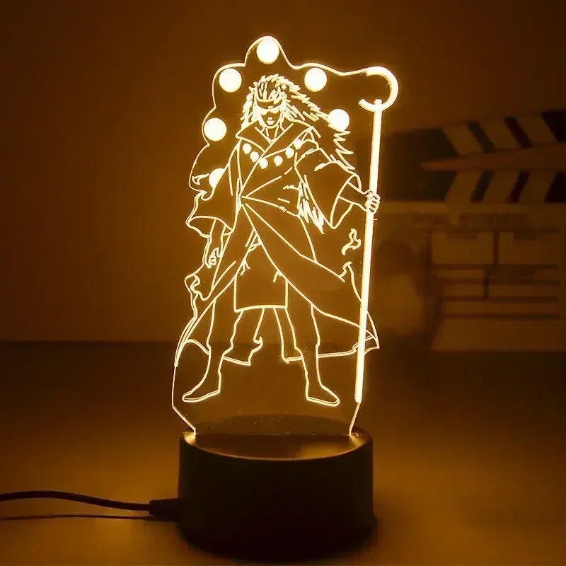 Veilleuse LED 3D Naruto – Lampe d’Ambiance Manga