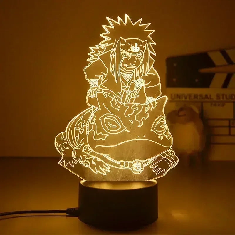 Veilleuse LED 3D Naruto – Lampe d’Ambiance Manga
