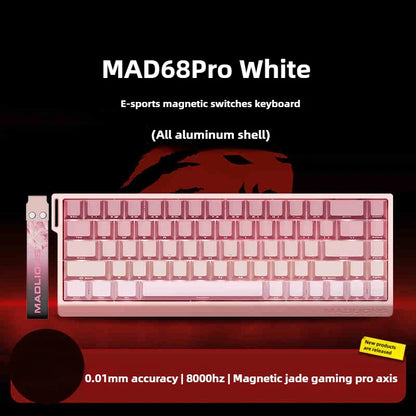MAD68 Pro 60HE – Clavier Gaming Magnétique, Hot-Swap, Rapid Trigger, RGB, 60 % Compact