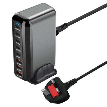 Chargeur Rapide USB Type-C 600W GaN 3.0 - 8 Ports Ultra-Puissants