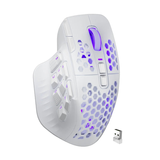 Souris Gaming MMO sans Fil – 16 Boutons Programmables | 24000 DPI RGB