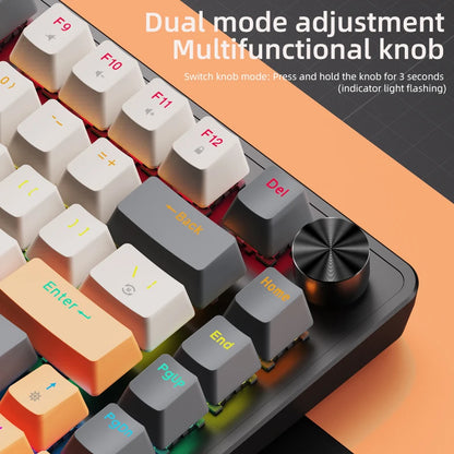 Clavier Mécanique Gamer K82 – 75% Compact, RGB, Hot-Swappable