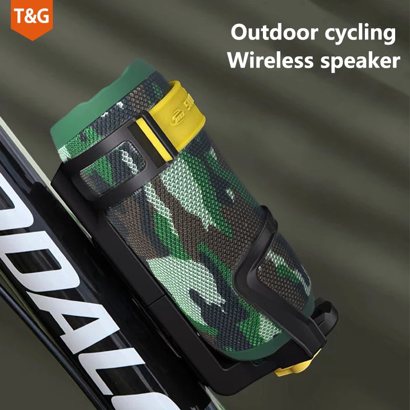 Enceinte Bluetooth Portable TG227 – Étanche IPX5, LED, Radio FM, Bass Boost, 1200 mAh