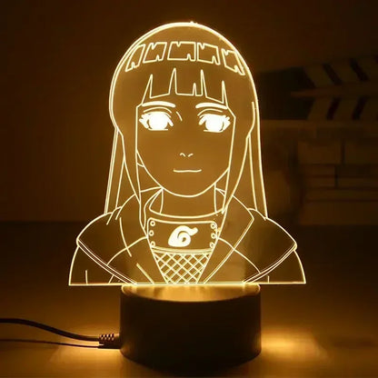 Veilleuse LED 3D Naruto – Lampe d’Ambiance Manga